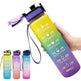 1L Tritan Hydrated Water Bottle for Sport Fitness - EX-STOCK Canada