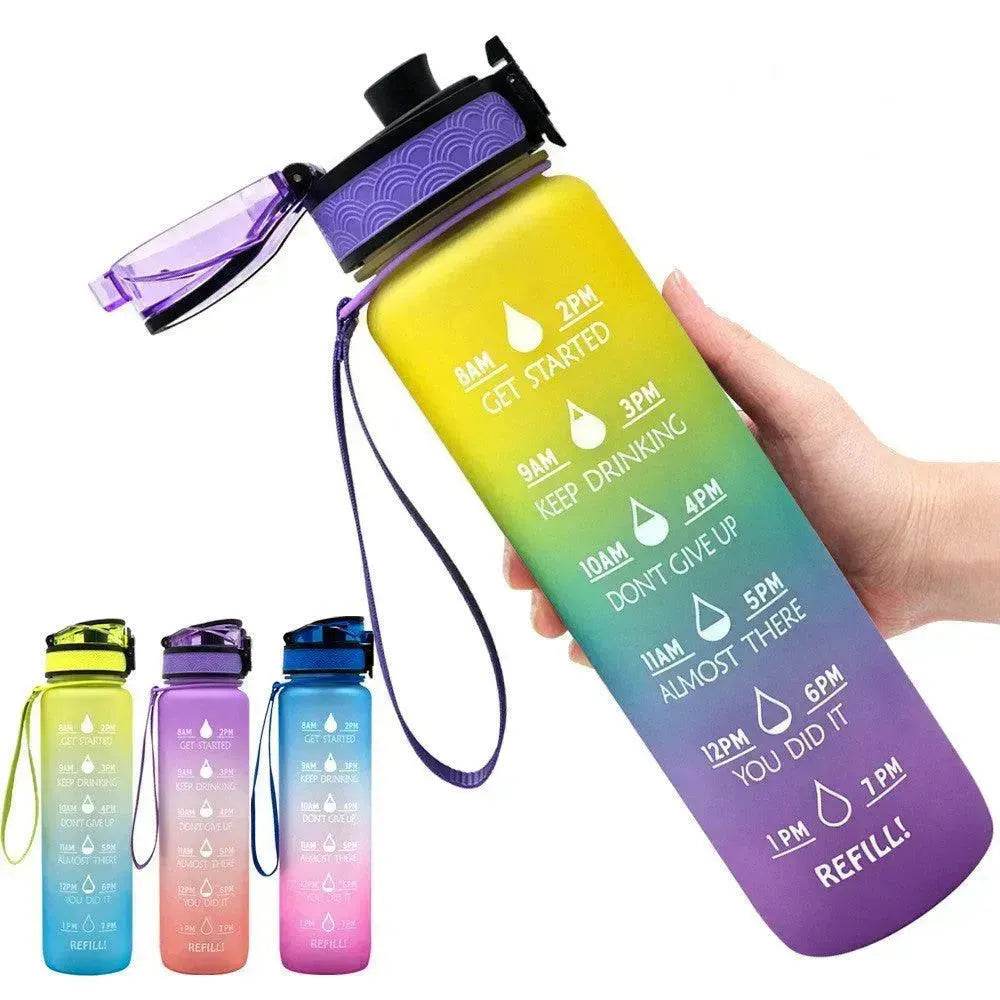 1L Tritan Hydrated Water Bottle for Sport Fitness - EX-STOCK Canada