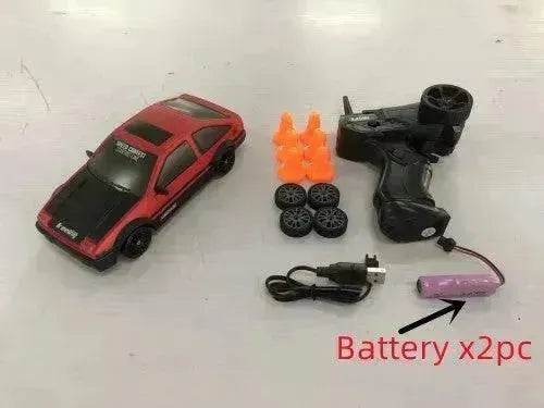 2.4G Drift Rc Car 4WD RC Drift Car Toy Remote Control GTR Model AE86 Vehicle Car RC Racing Car Toy For Children Christmas Gifts - EX-STOCK Canada