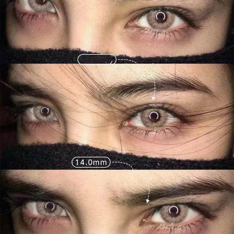 2 pieces Annual throw Russian girl blue color contacts lenses - EX-STOCK Canada