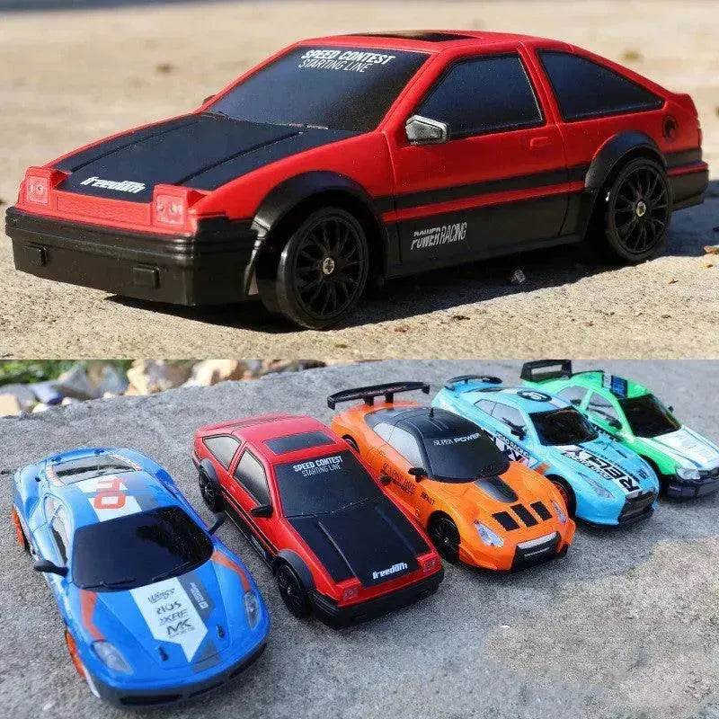 2.4G Drift Rc Car 4WD RC Drift Car Toy Remote Control GTR Model AE86 Vehicle Car RC Racing Car Toy For Children Christmas Gifts - EX-STOCK Canada
