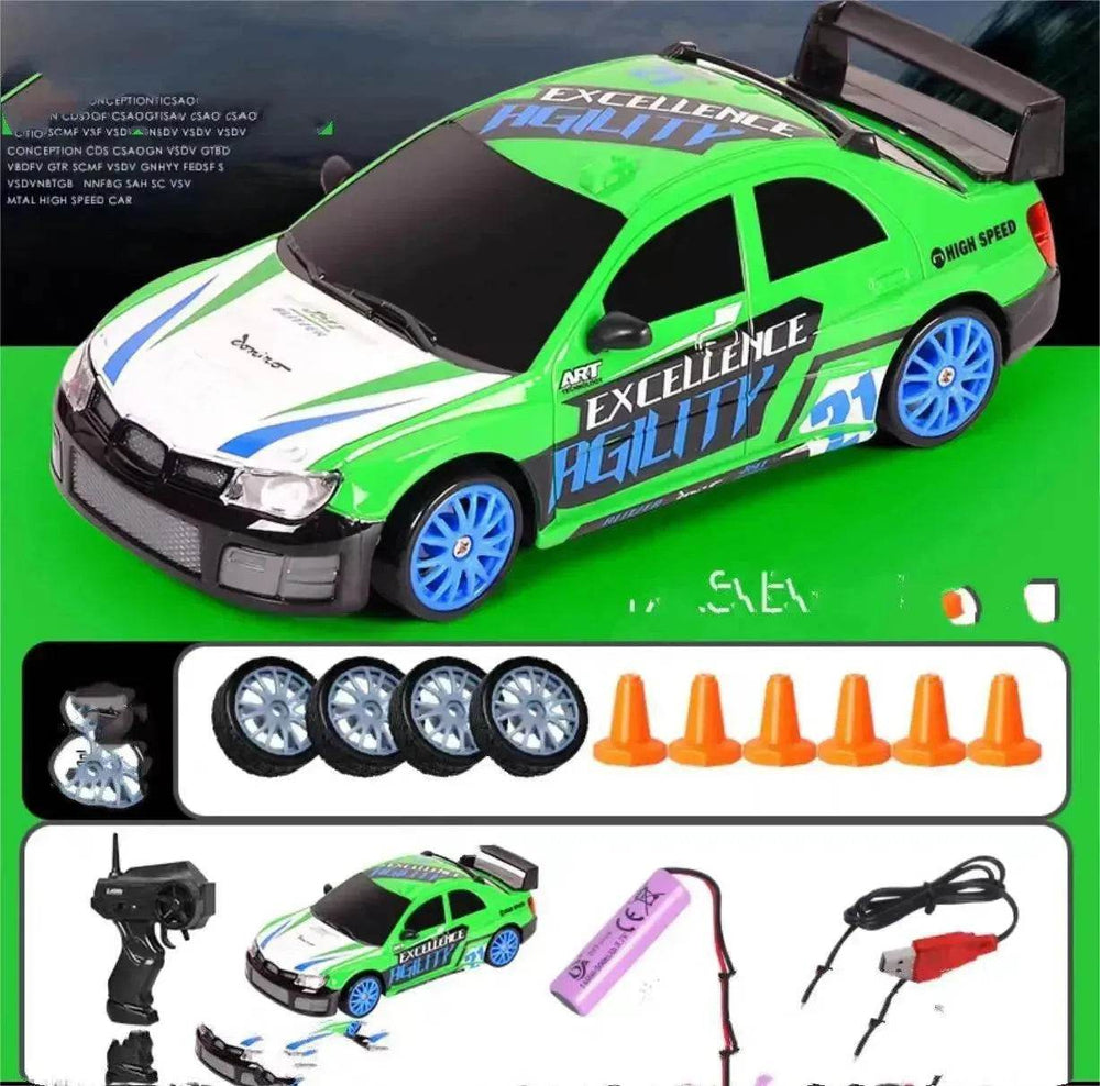 2.4G Drift Rc Car 4WD RC Drift Car Toy Remote Control GTR Model AE86 Vehicle Car RC Racing Car Toy For Children Christmas Gifts - EX-STOCK Canada
