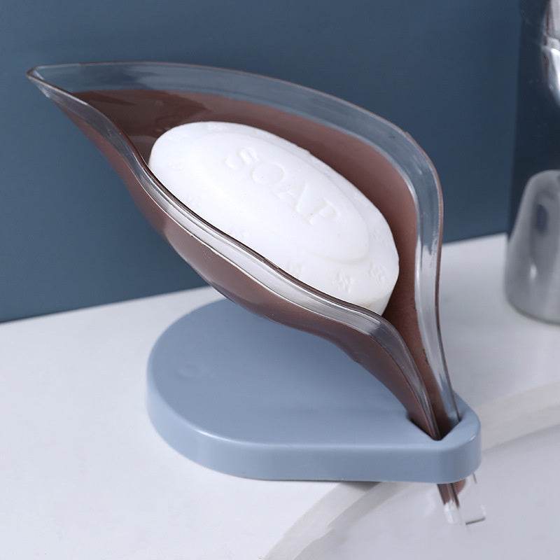 Soap Holder Sink Sponge Drain Box Creative Suction Cup Soap Dish - EX-STOCK Canada