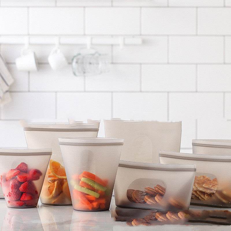 Silicone Refrigerator Food Storage Vacuum Seal Bag - EX-STOCK Canada