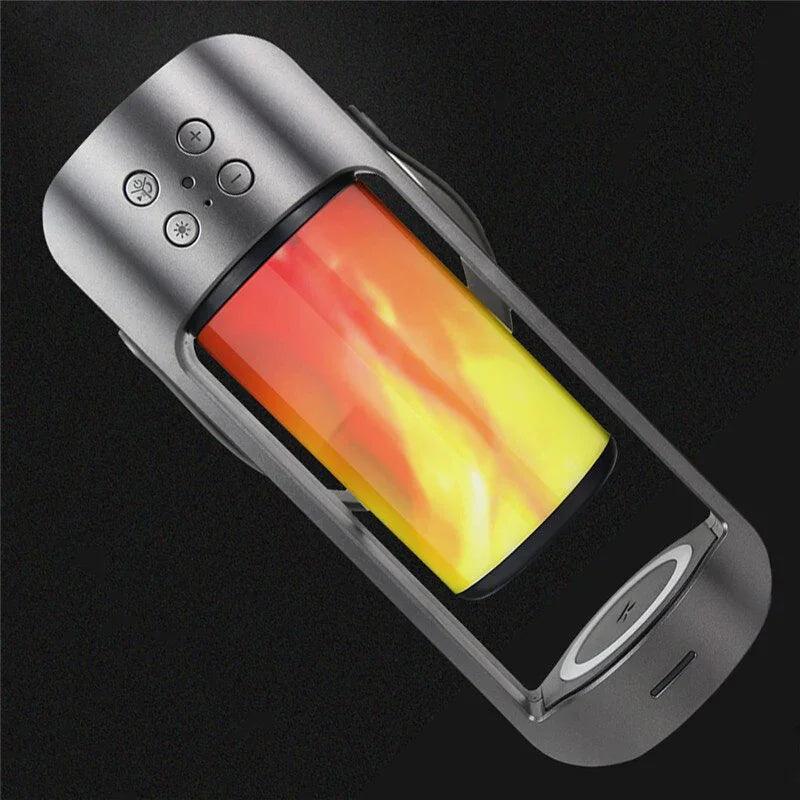 Altoparlante Bluetooth Flame Light Creativo e MultifunzioneEX-STOCK Canada