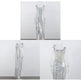 2024 Woman Fashion French High Feeling Silver Sequins Halter Sheath Dress Light Luxury Dinner Year Sexy Long Dresses EX-STOCK Canada
