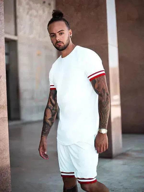 2025 Men's Summer Short Sports Trendy Track Suit - EX-STOCK Canada