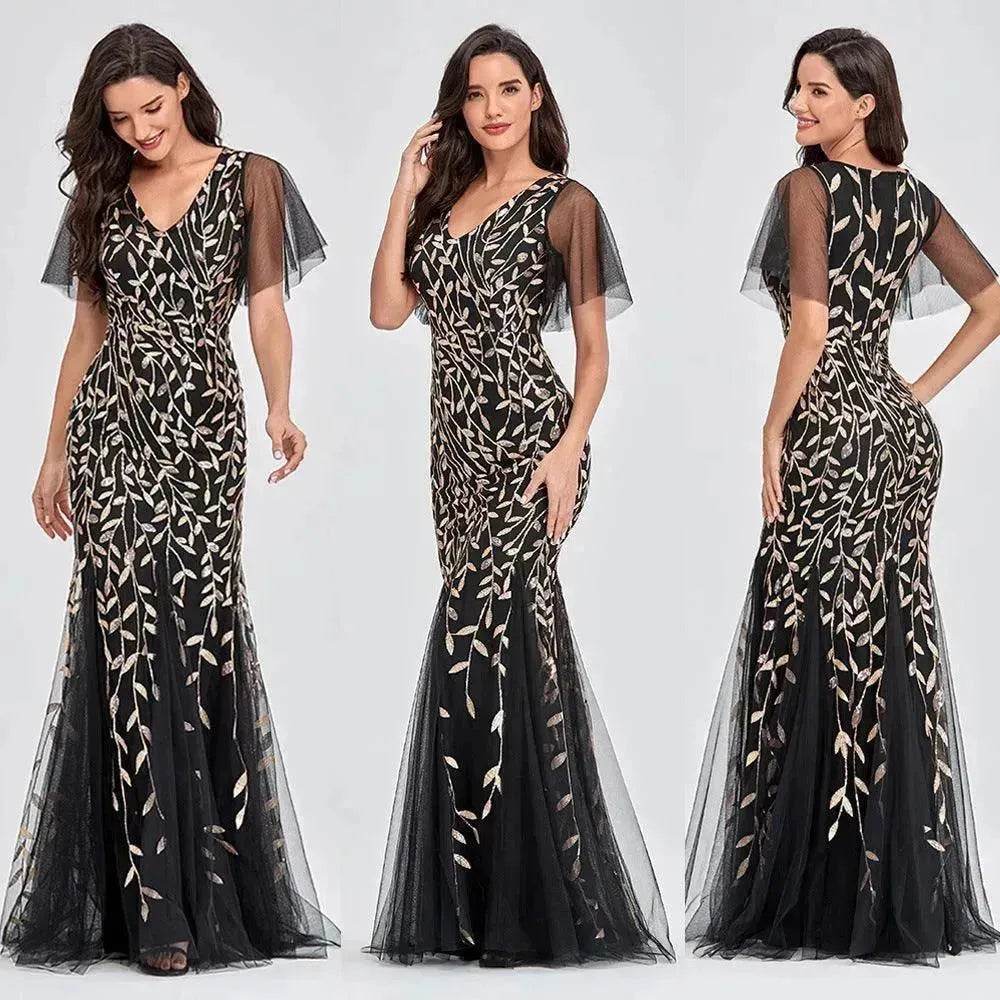 2025 New Spring And Summer Cross-border Elegant Women's Dress - EX-STOCK Canada