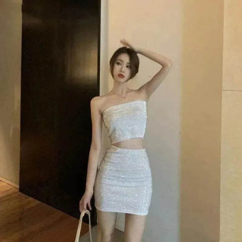 2025 Summer Two Piece Inner Wear Tube Top Suit - EX-STOCK Canada
