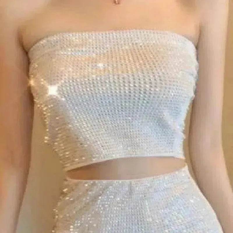 2025 Summer Two Piece Inner Wear Tube Top Suit - EX-STOCK Canada