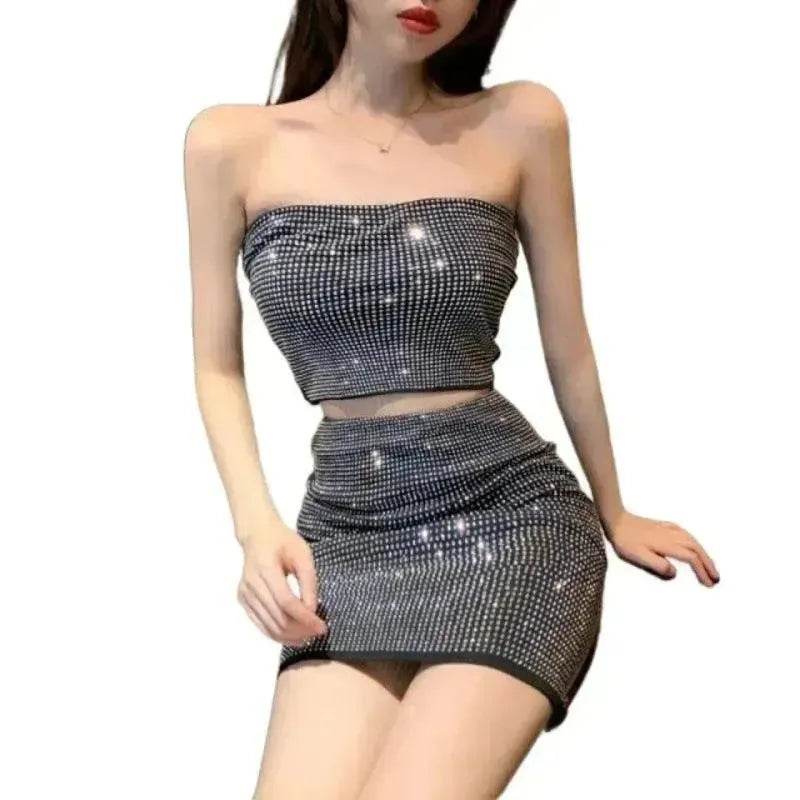 2025 Summer Two Piece Inner Wear Tube Top Suit - EX-STOCK Canada