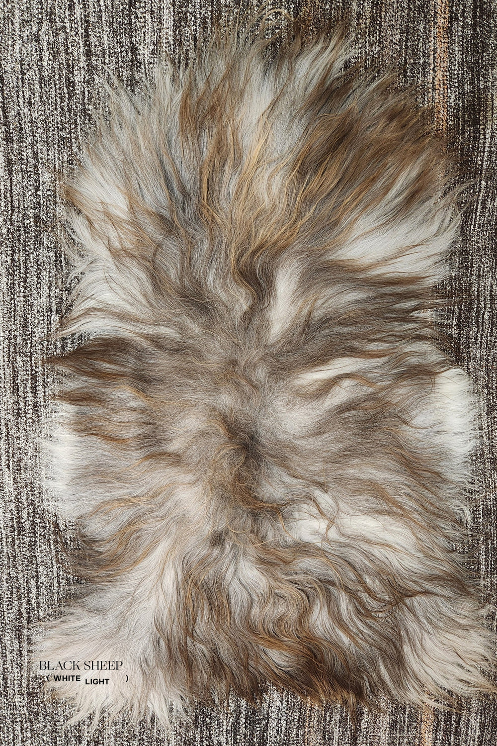 Rare Rusty Grey Icelandic Sheepskin