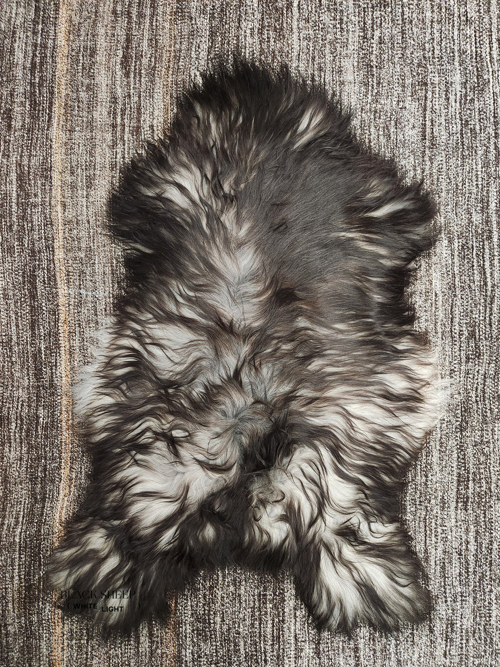 Natural Dark Grey Icelandic Sheepskin EX-STOCK Canada