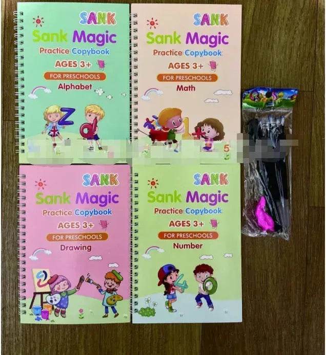 Children Sank Magic Copybook Kids Magic Calligraphy Practice Copybook - EX-STOCK Canada