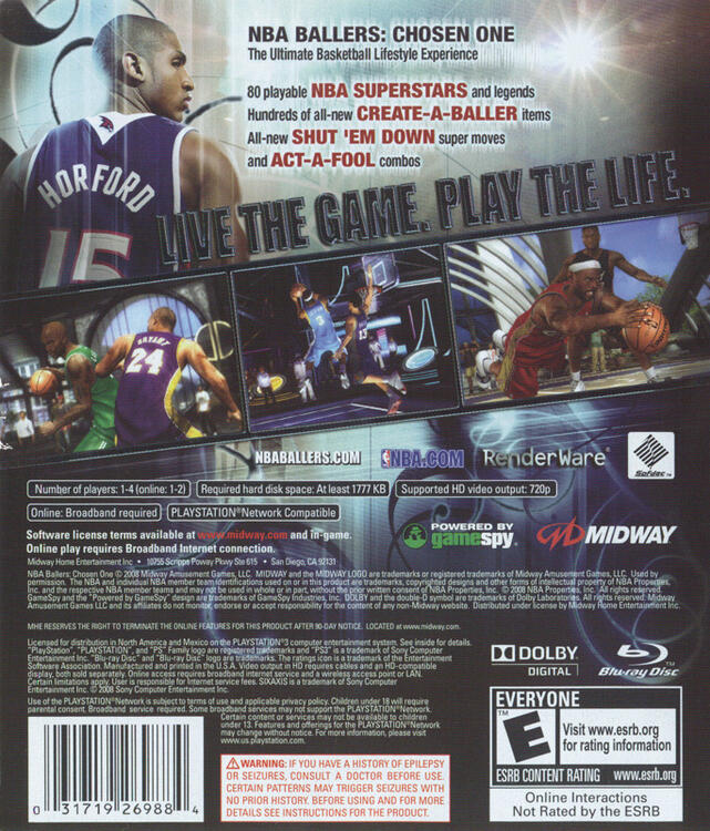 NBA Ballers: Chosen One