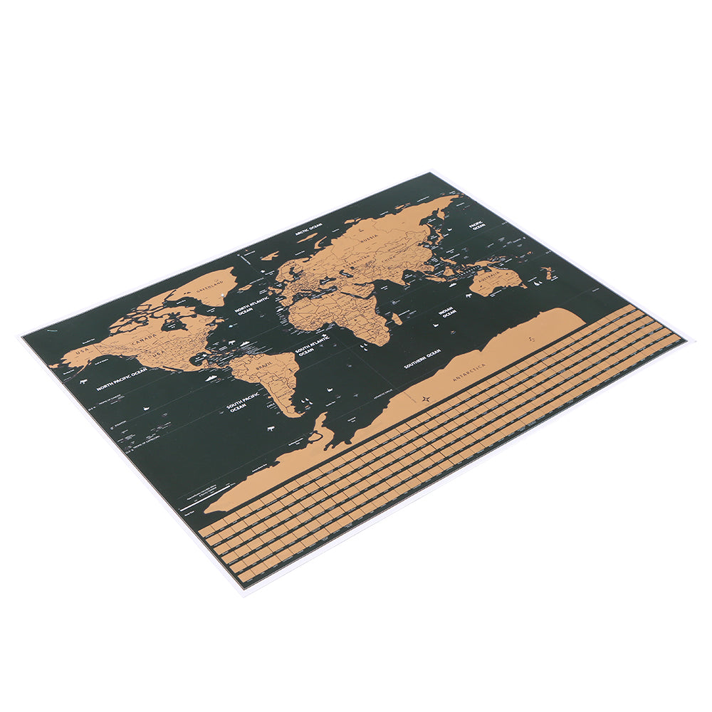 World Travel Map EX-STOCK Canada