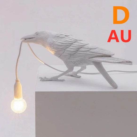 Creative Auspicious Bird Resin Wall Lamp Decoration - EX-STOCK Canada