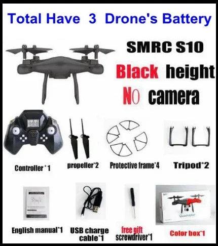 Promotion de vente Caméra WiFi 2MP avec Drone Hélicoptère Quadcopter FPV S10 SMRC UAV Jouet Micro Télécommande KIT RACER AvionEX-STOCK Canada