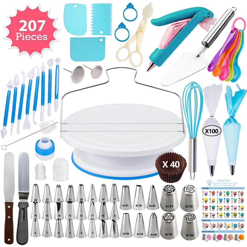 207 piece cake decorating mouth EX-STOCK Canada