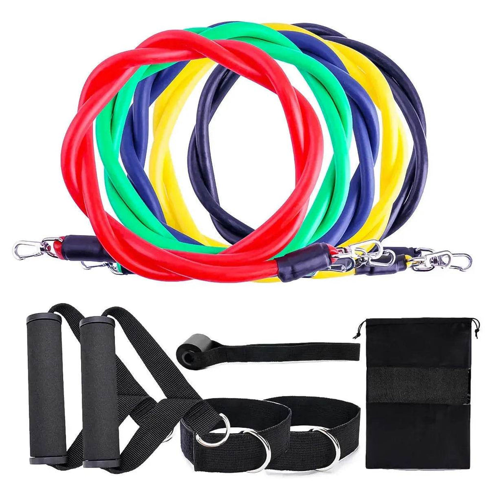 Fitness Rally Elastic Rope Resistance Band set - EX-STOCK Canada
