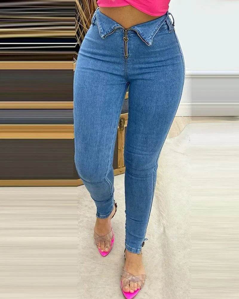 Fashion casual jeans with jeans - EX-STOCK Canada