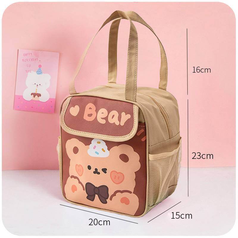 Portable Insulation Bag Bento Bag Lunch Bag - EX-STOCK Canada