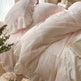 Gentle Crinkled Gauze Cotton Four-piece Duvet Set Bedding EX-STOCK Canada