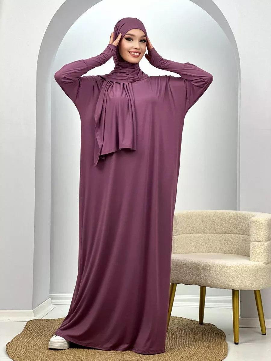 Damen Muslimische Robe PolyesterfaserEX-STOCK Canada
