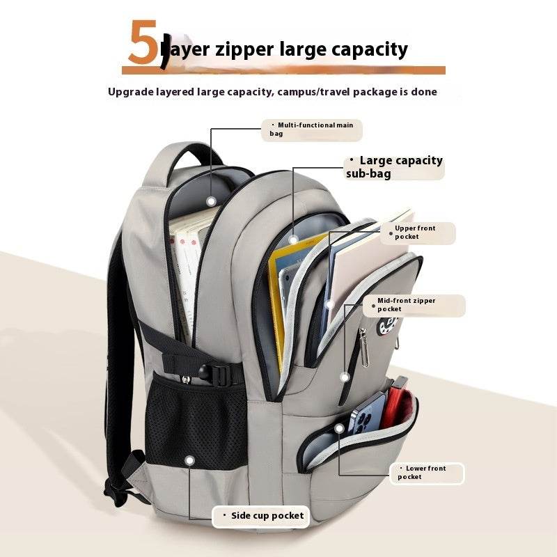 Large Capacity Oxford Cloth Business Travel Backpack - EX-STOCK Canada