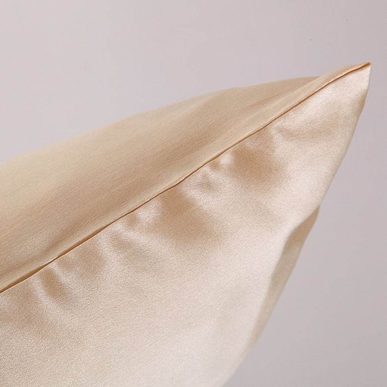 Pillowcase Satin Solid Color Simulation Silk Single Pillowcase Ice Silk Pillowcase - EX-STOCK Canada