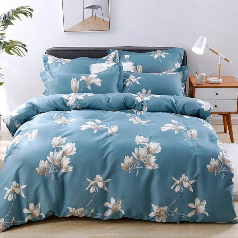 Skin-friendly Quilt Cover Brushed One-piece Double Duvet Cover Bed EX-STOCK Canada