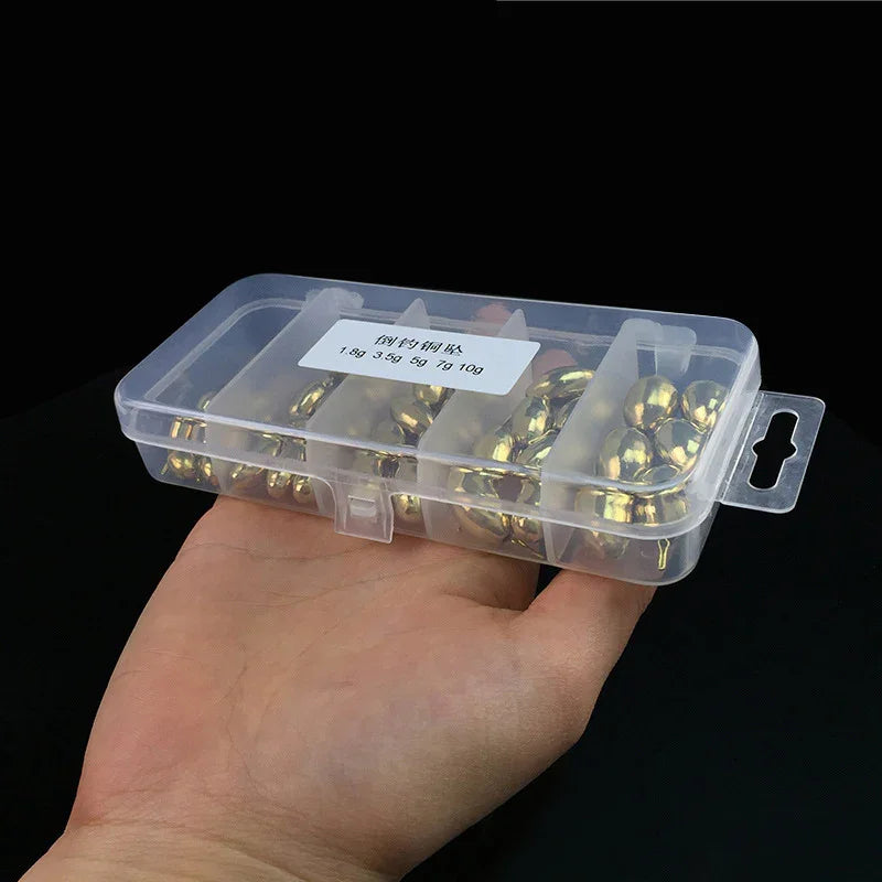 Inverted Fishing Copper Sinker Set Lead Sinker Copper Sinker EX-STOCK Canada