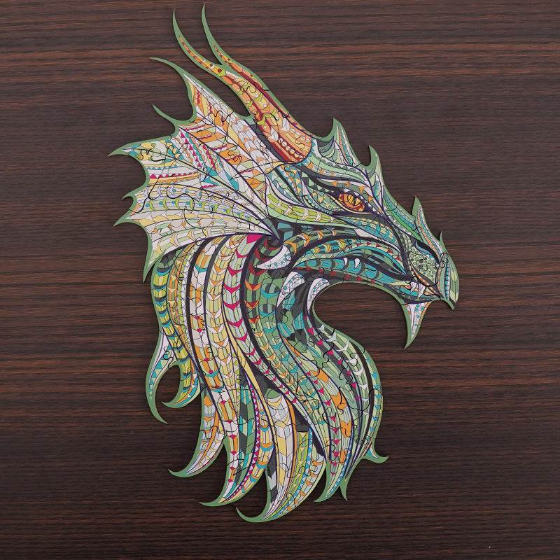 Animal Shaped Wooden Puzzle Play Toy for Kids 14 years above - EX-STOCK Canada