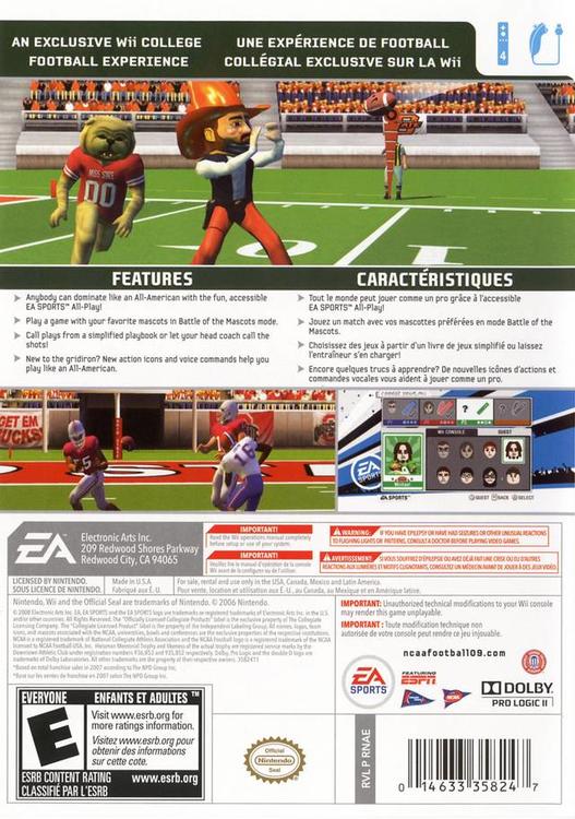 NCAA Football 09: All-Play