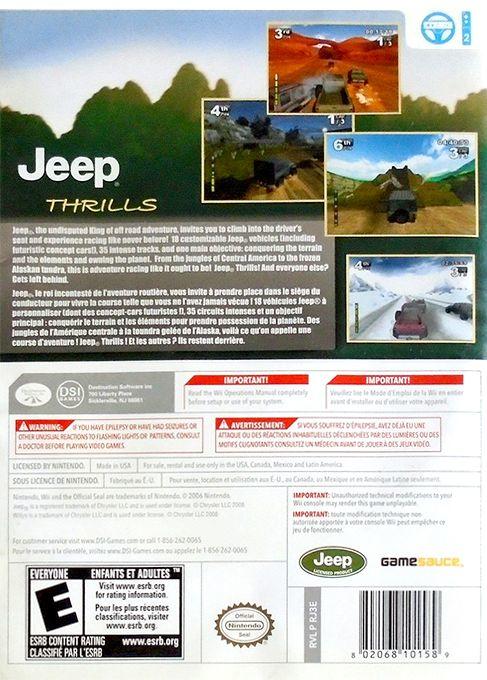 Frissons de Jeep