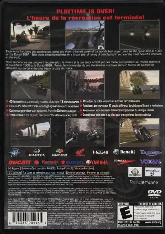 Suzuki Super-bikes II: Riding Challenge