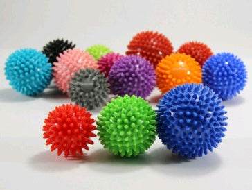 Hard thorn massage ball hand holding thorn ball touch training ball pvc acupressure massage ball yoga ball - EX-STOCK Canada