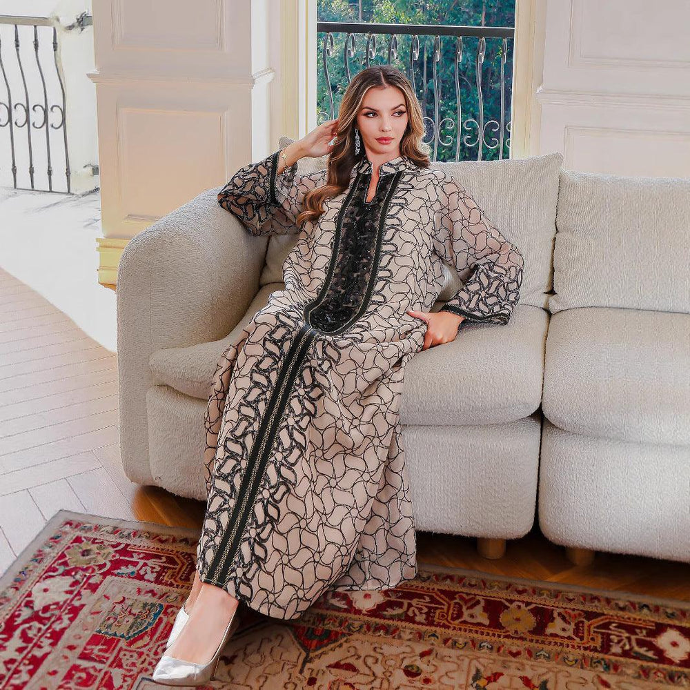 Nouvelle Robe Musulmane Vêtement Féminin Moyen-Orient - EX-STOCK Canada