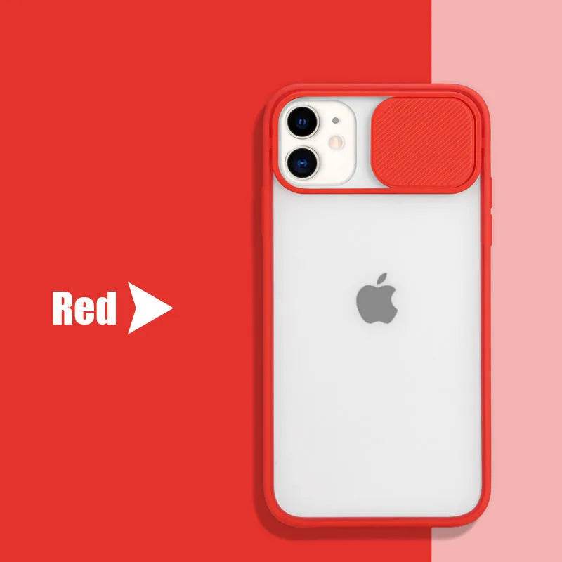 Frosted frame lens Silicone phone case - EX-STOCK Canada