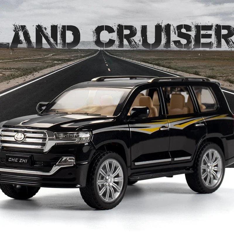 Modèle de voiture tout-terrain en alliage avec retour automatique, son et lumièreEX-STOCK Canada