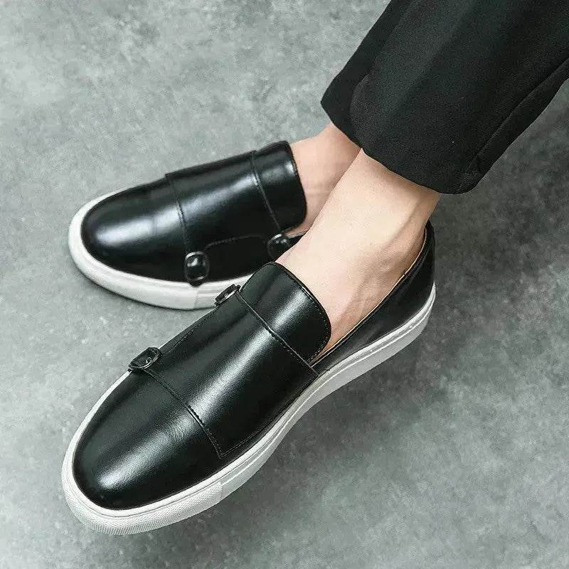 Fashion Loafers Men's Casual Slip-on Flats Shoes Formal Business Office Meeting Shoe for Men - EX-STOCK Canada