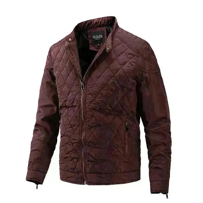 Vestes de coton légères pour hommes Collier de support décontracté Fashion
