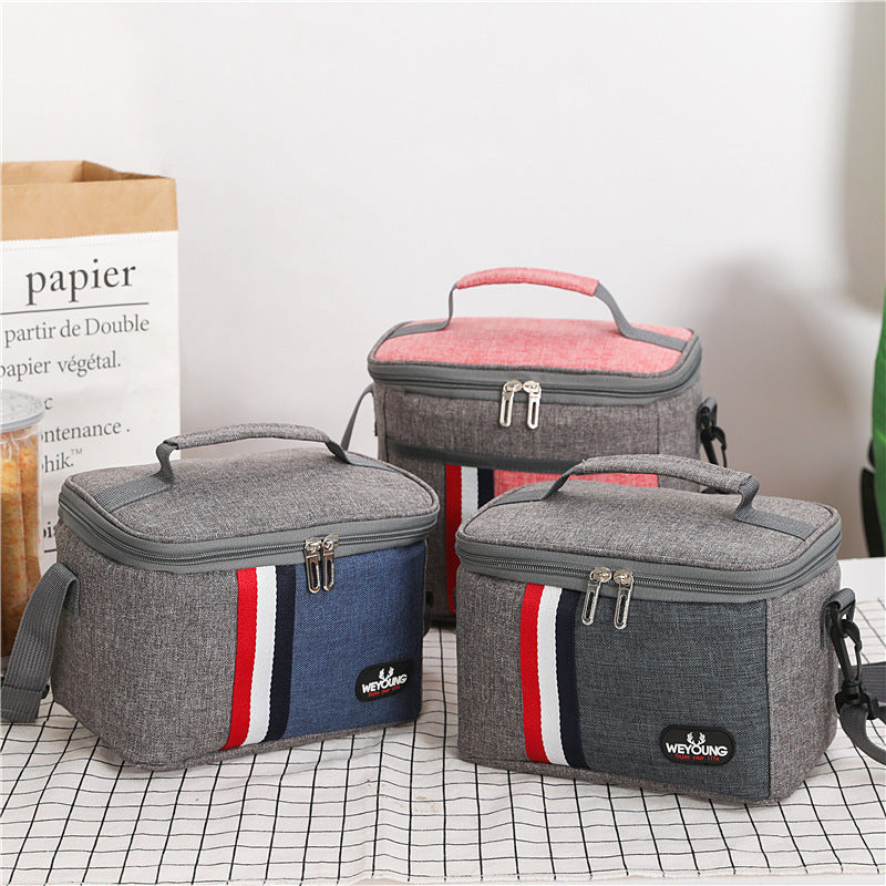 Striped lunch bag EX-STOCK