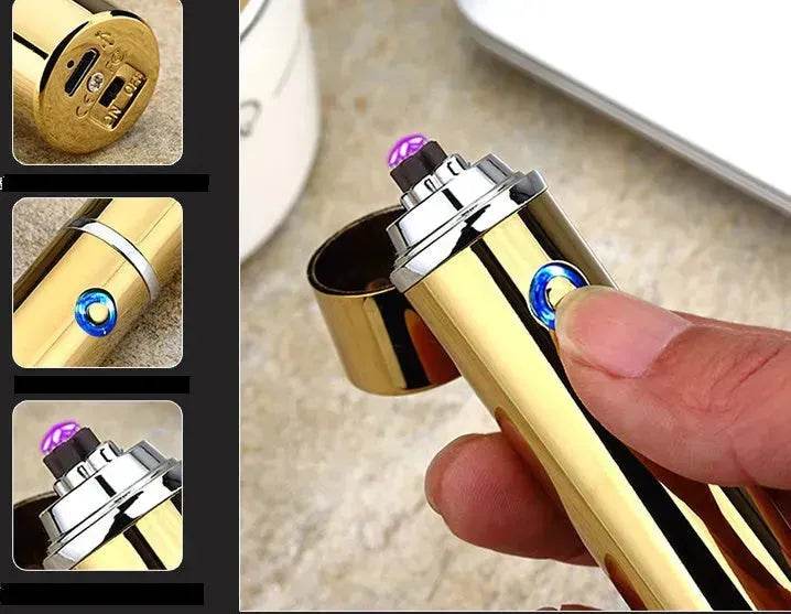 Electric USB Lighter Smokeless Windproof Cigarette Cigar Lighters - EX-STOCK Canada