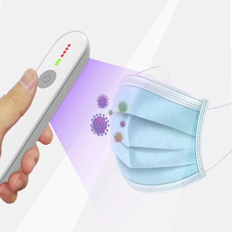Lámpara portátil de desinfección UV recargable de mano, palo esterilizadorEX-STOCK Canada