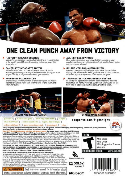 Fight Night Round 4