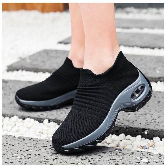 Casual Fashionable Socks Mesh Sneakers No tie sneakers women - EX-STOCK Canada