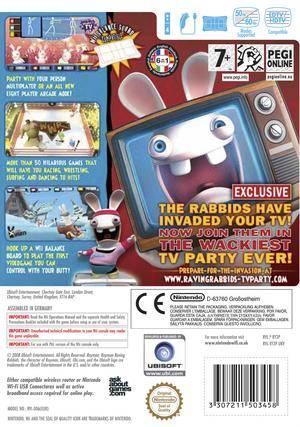 RAYMAN RAVING RABBIDS FERNSEHPARTY