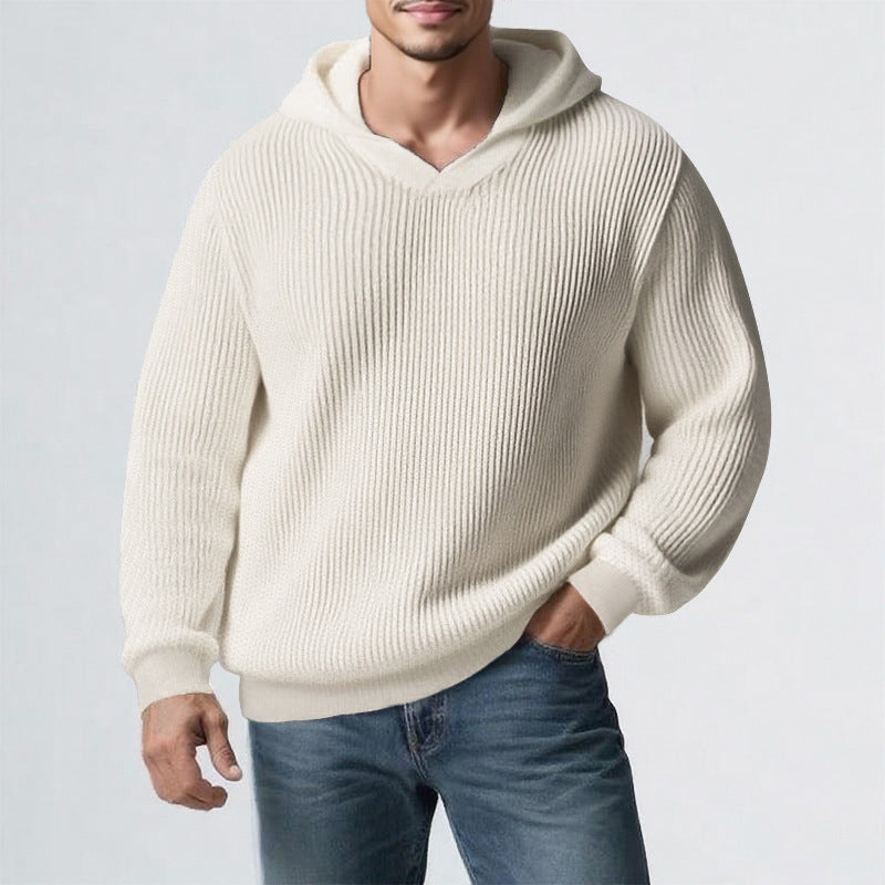 Mens Thickened Hooded Sweater For Winter | EX-STOCK product gallery photo 1