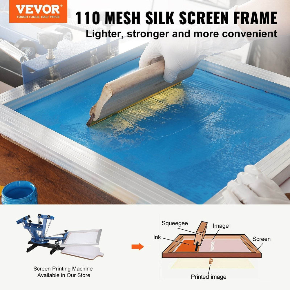 Screen Printing Kit, 4 Pieces Aluminum Silk Screen Printing Frames - EX-STOCK Canada